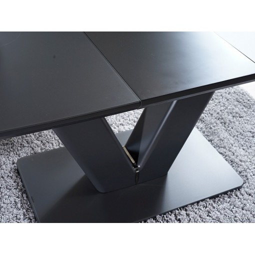 Stół MONTBLANC szary rozkładany 160(200)x90cm